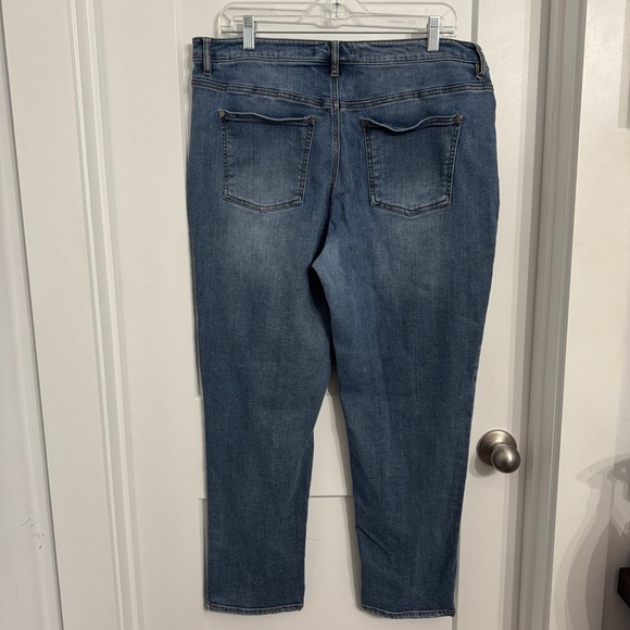 EST. 1946 Denim Patchwork Colurful Stitching Fun Women's Jeans Size14 High Rise - Picture 10 of 10